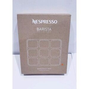 Nespresso Barista Collection Orange Silicone Ice Cube Tray